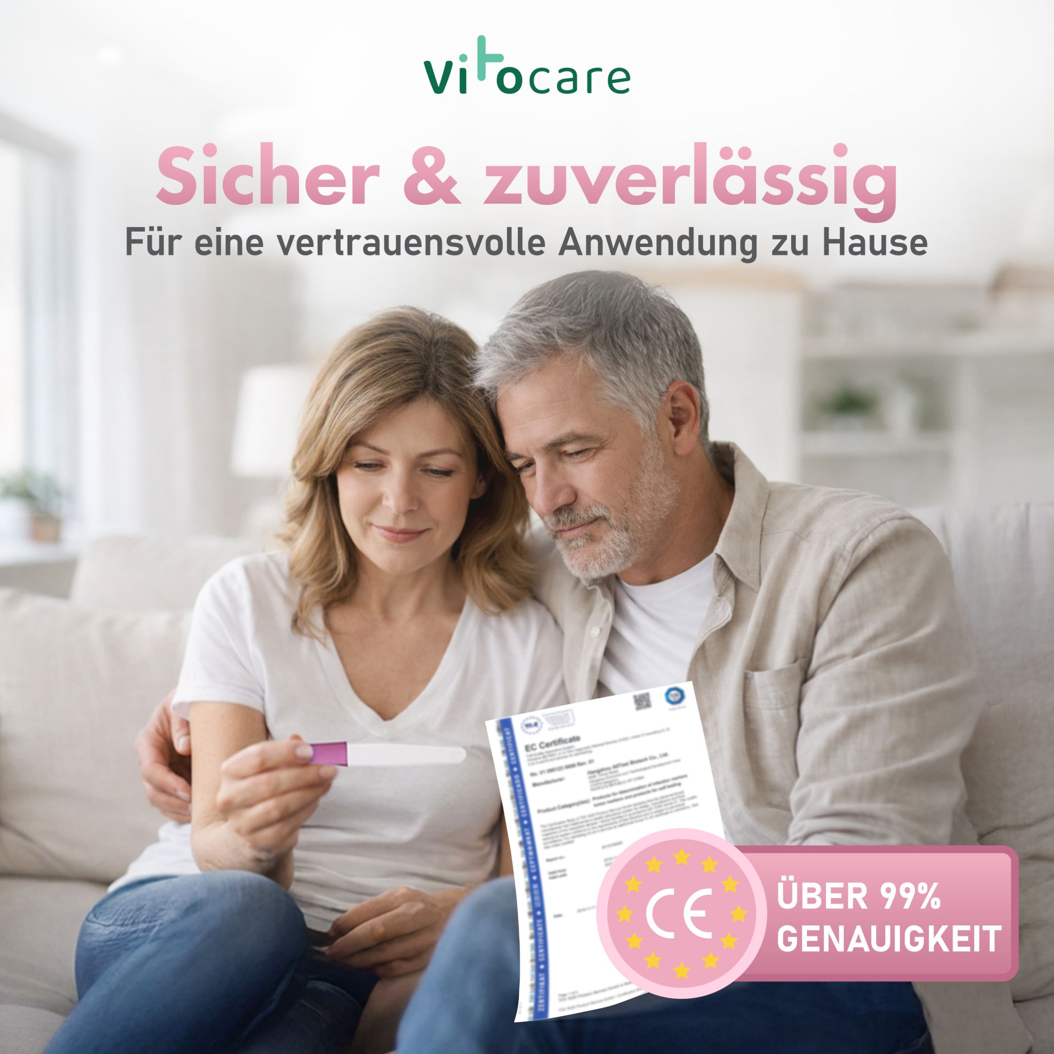 Wechseljahre Test FSH | Menopause Selbsttest f. Zuhause 2x
