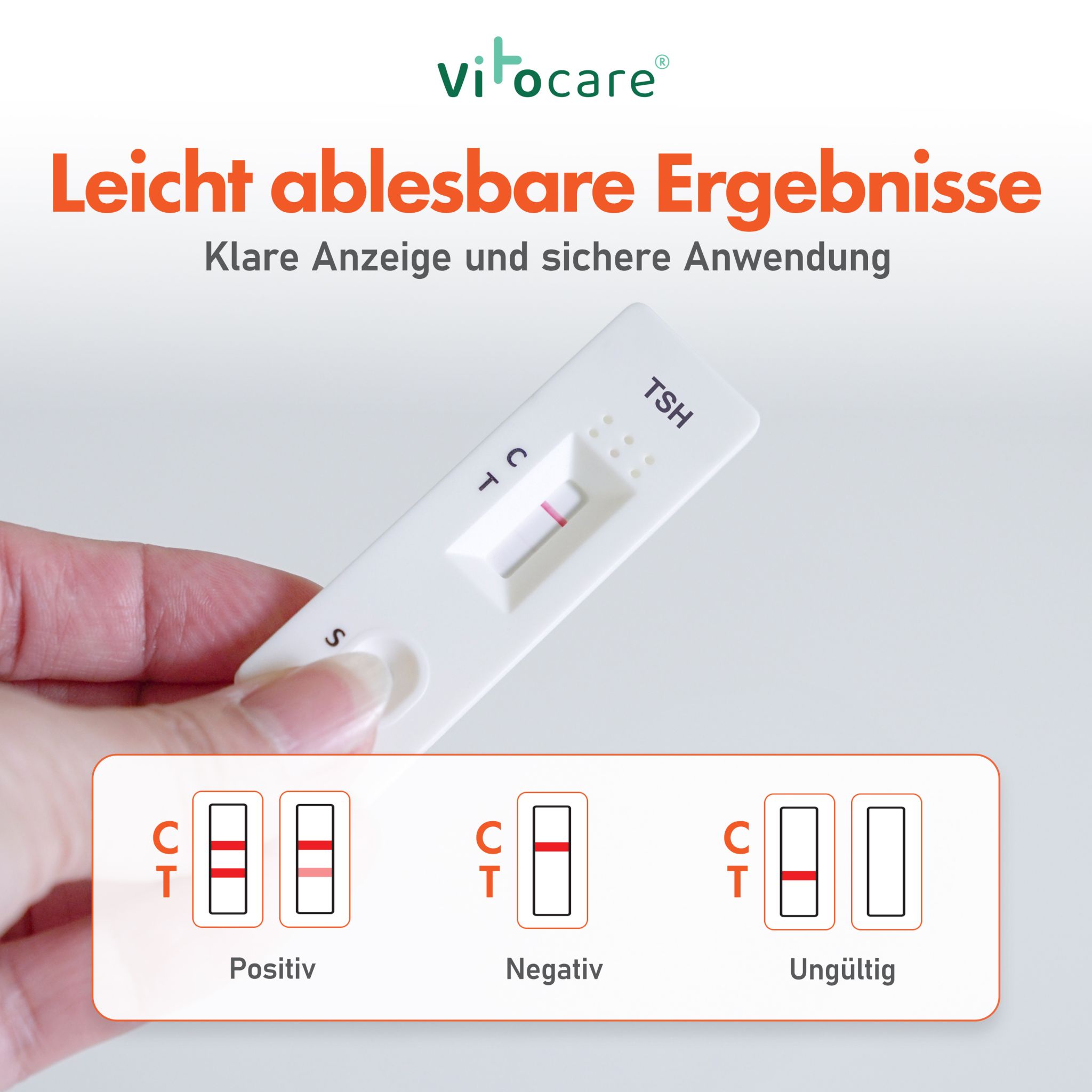 Schilddrüsentest TSH | Schnelltest f. Zuhause 2x