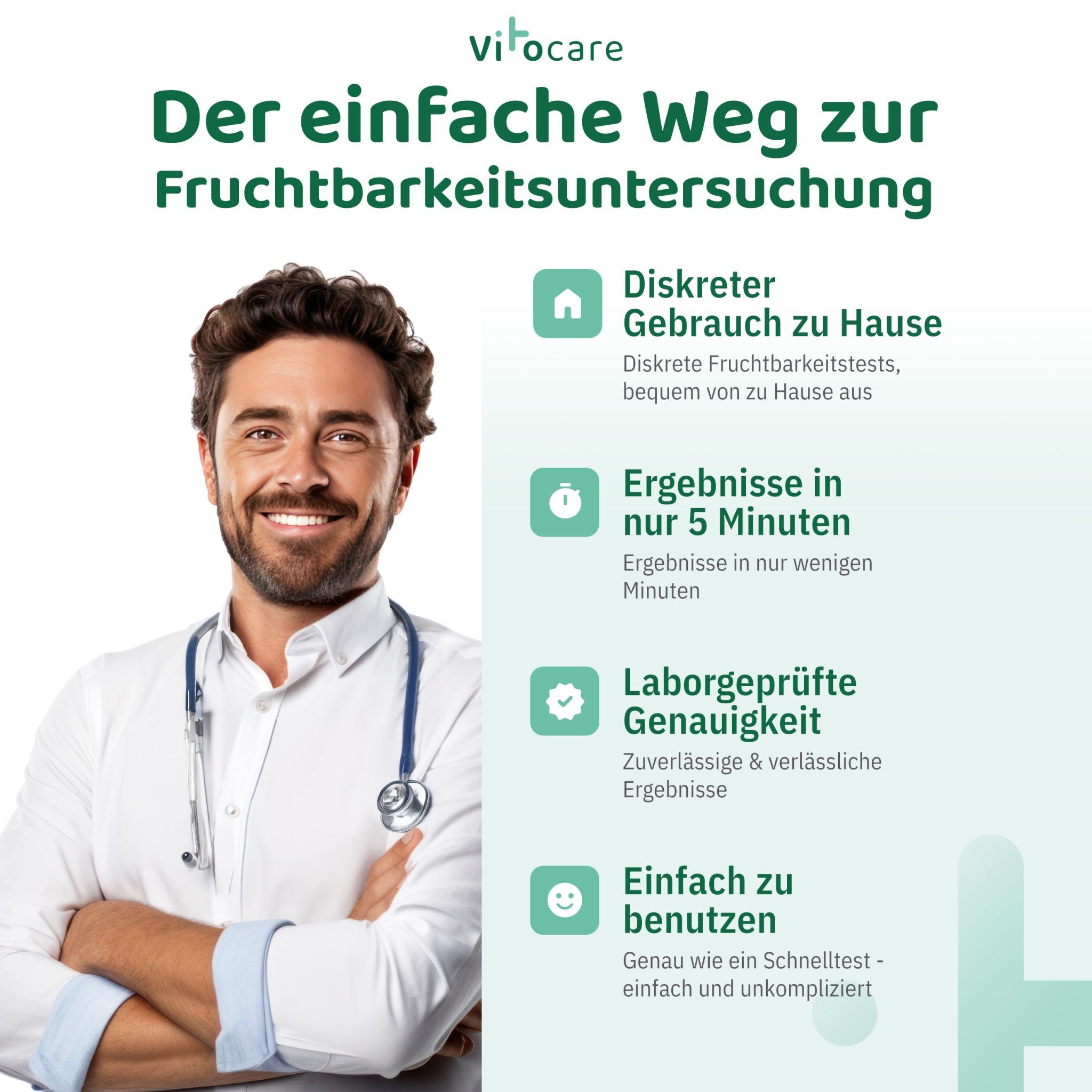 Fruchtbarkeitstest Mann | Spermatest f. Zuhause
